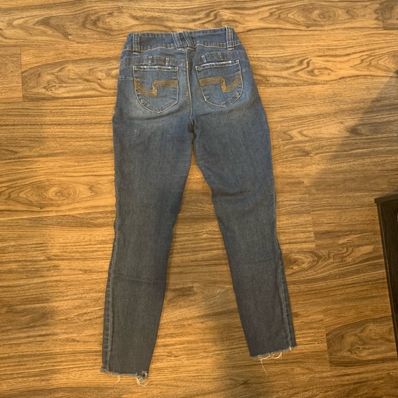 blue ripped jeans size 5 - Picture 2 of 5
